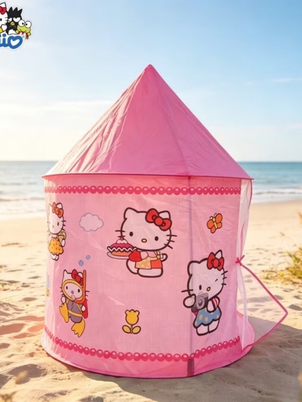 EXCLUSIVE - NWOT Hello Kitty Pop-Up Playhouse - Picture 5 of 8
